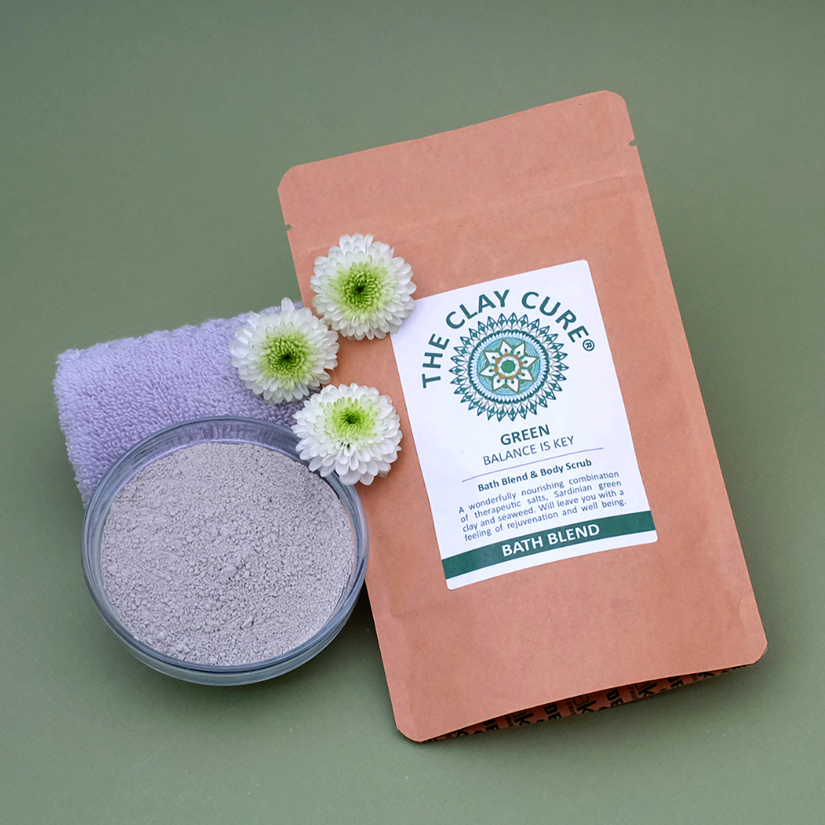 Green Bath Blend TheClayCure Co.