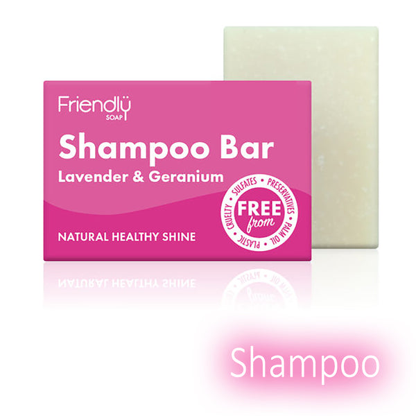 Lavender & Geranium Shampoo Bar